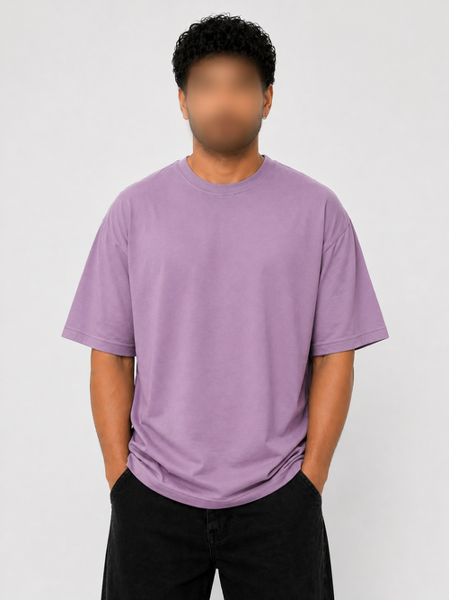 Humble Oversized Tee — Lavender