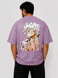 Luffy Gear 5 Oversized Tee —Lavender