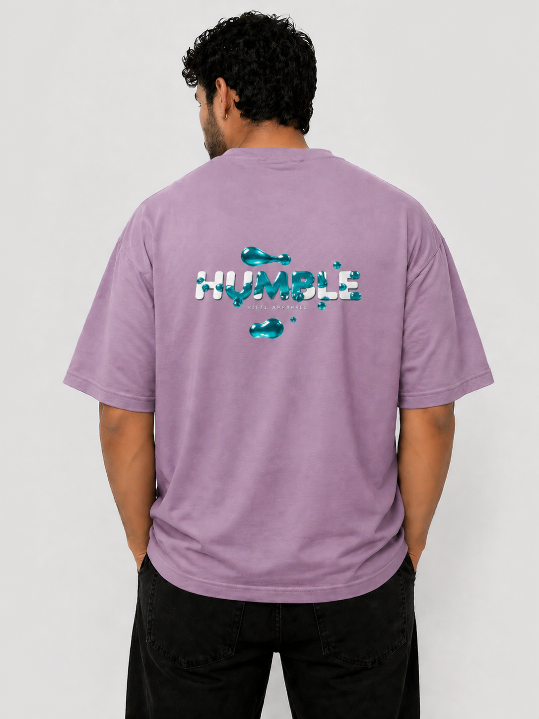 Humble Oversized Tee — Lavender